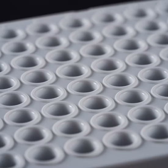 実験用消耗品 スカートなし 0.2ml PP 96 ウェル PCR プレート