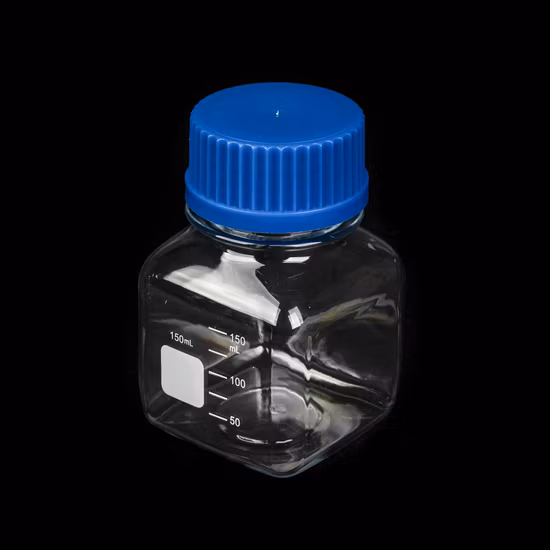 125 ミリリットル 500 ミリリットル試薬ボトル滅菌細胞培養ボトルラボ消耗品